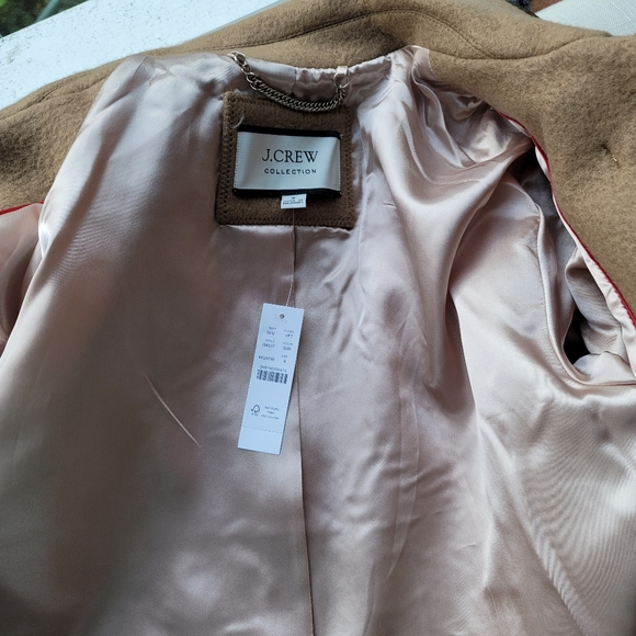 New! J. Crew sz 6 8 Coat Collection Toggle Coat in Italian Fall Blanket Wool - Picture 11 of 12